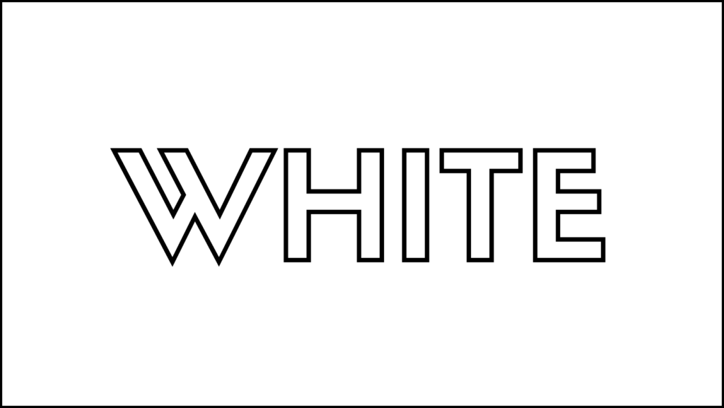 white