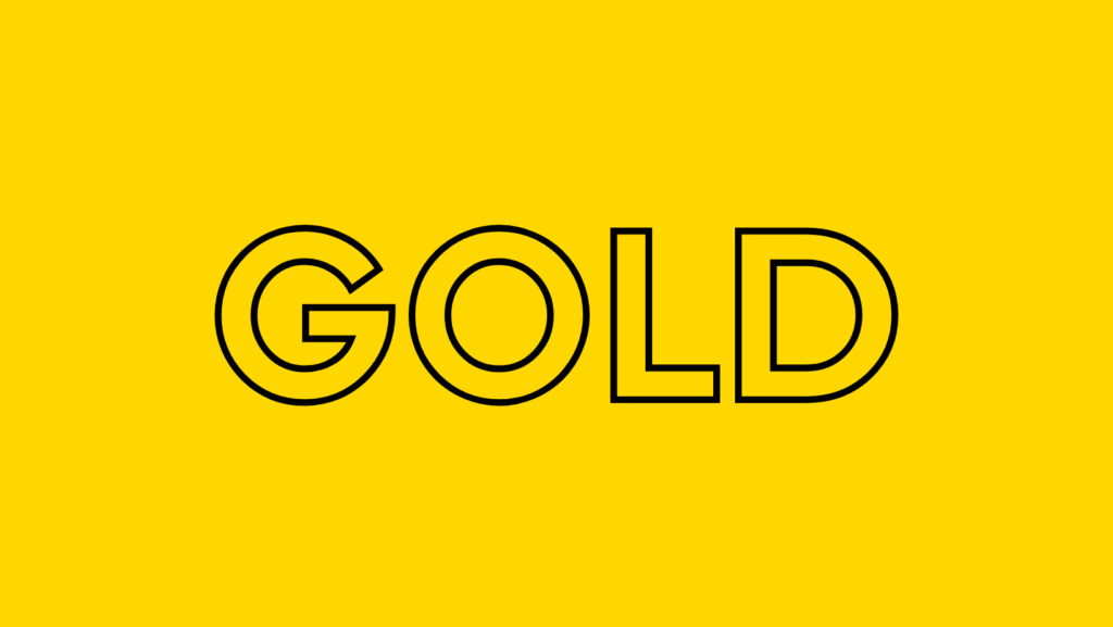 kolory po angielsku: gold