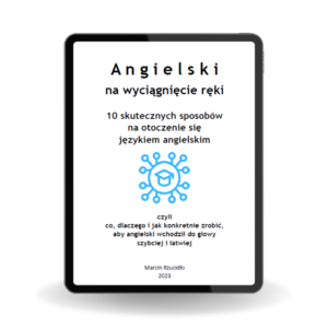 angielski na wyciągnięcie ręki mockup